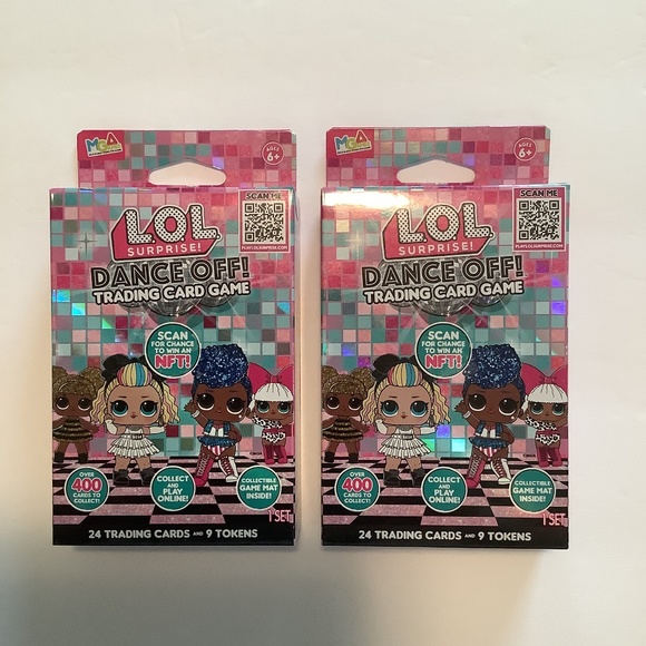 LOL Dance Off Trading Card Game  24 Trading Cards And 9 Tokens  2/$12 NWOT - Picture 1 of 3